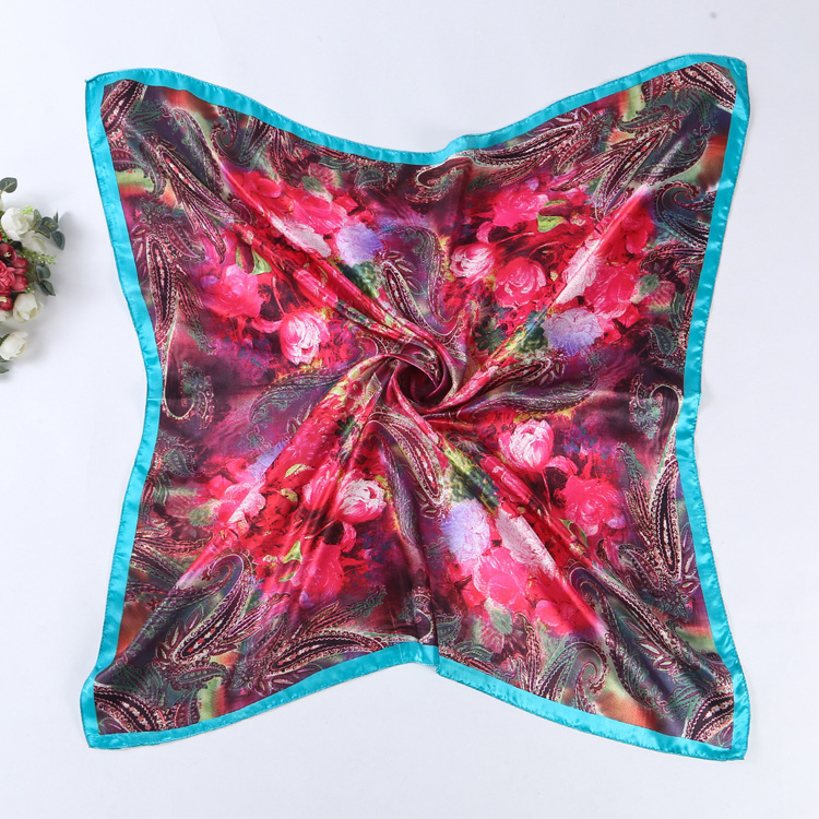 Silk scarves digital printing