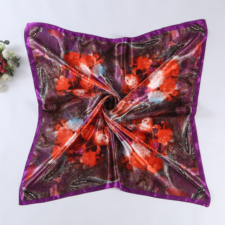 Silk scarves digital printing