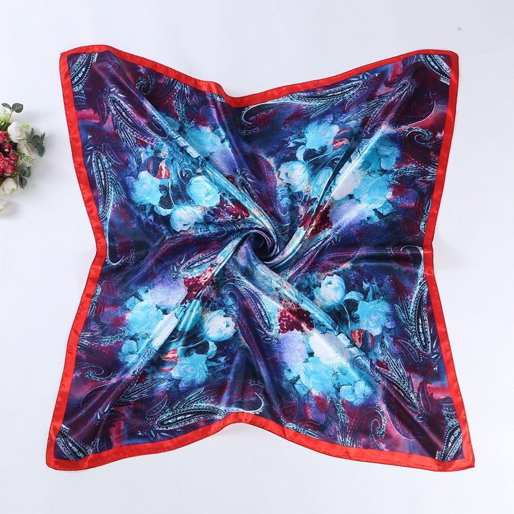 Silk scarves digital printing