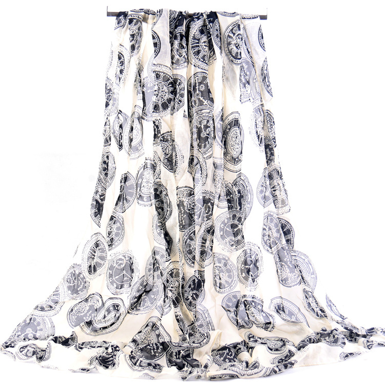 Wholesale chiffon pattern scarf