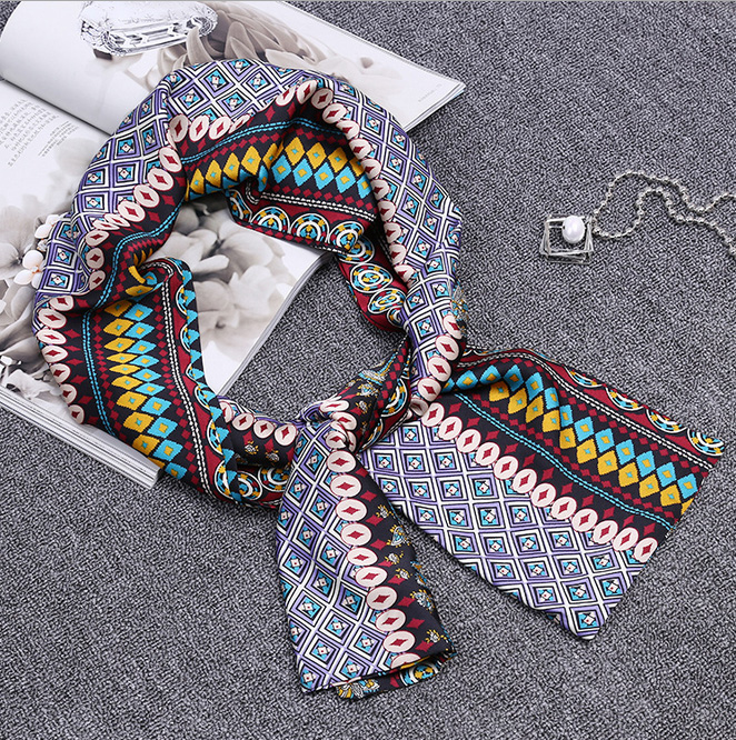 Vintage small silk scarf