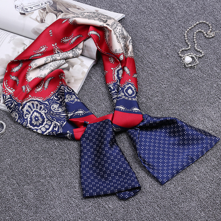 Vintage small silk scarf