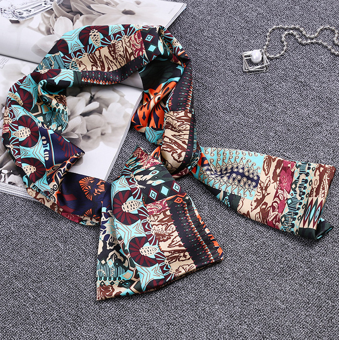 Vintage small silk scarf