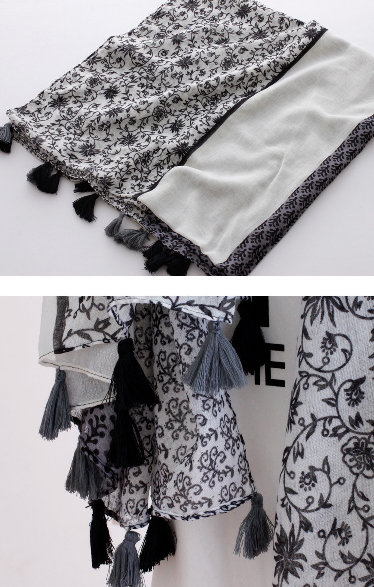 Viscose silk scarf for sale