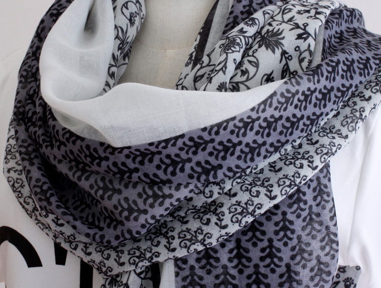 Viscose silk scarf for sale