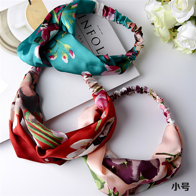 Silk head scarfs