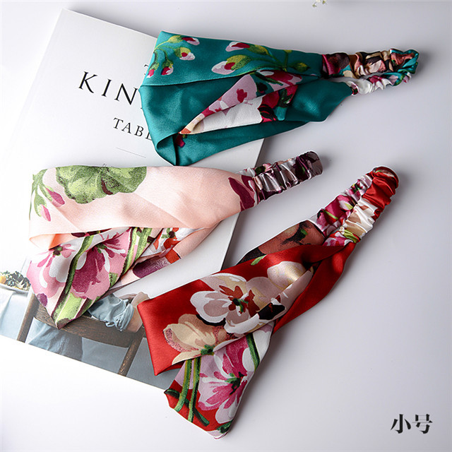 Silk head scarfs