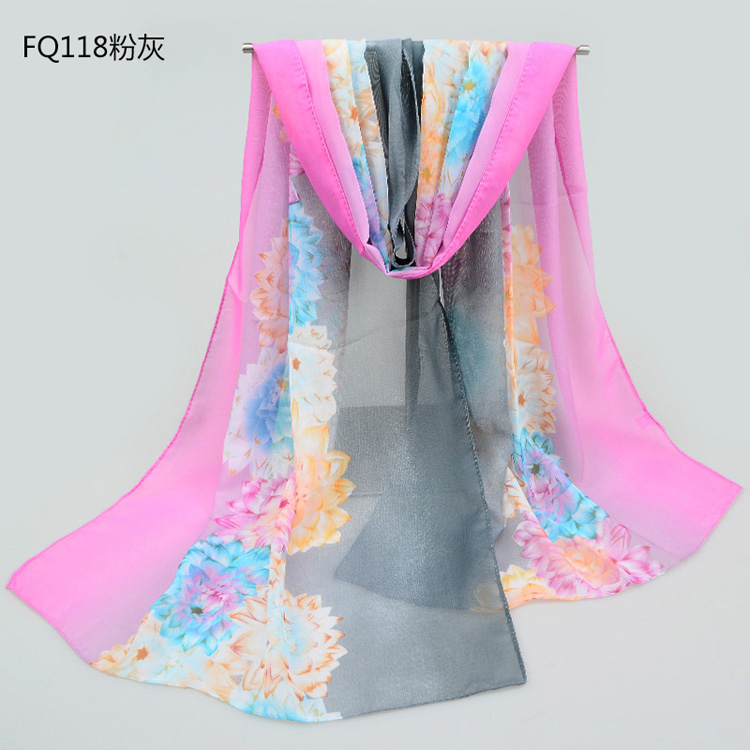 Wholesale silk scarf chiffon