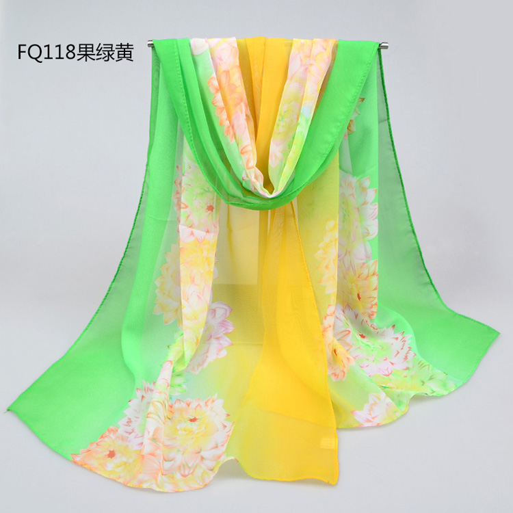 Wholesale silk scarf chiffon