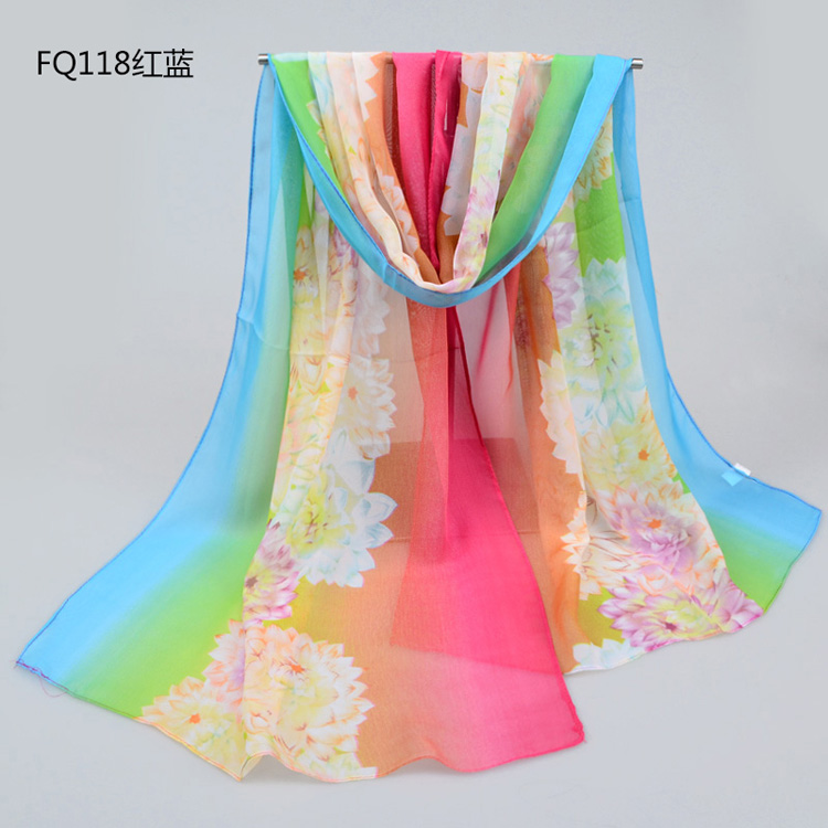 Wholesale silk scarf chiffon