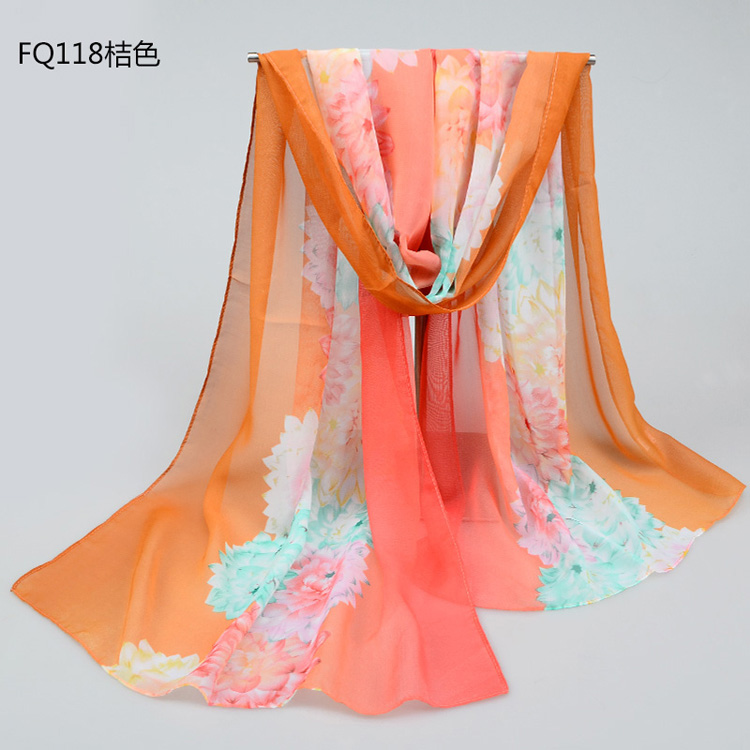 Wholesale silk scarf chiffon