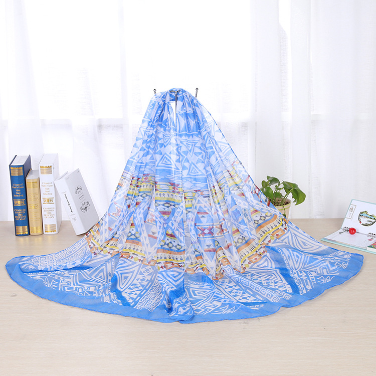Viscose silk shawls