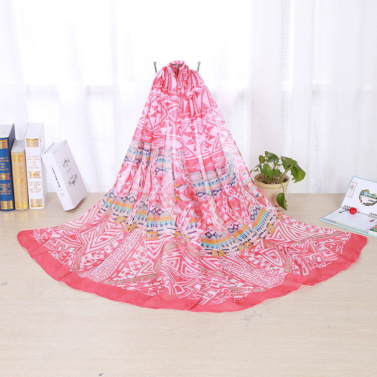 Viscose silk shawls