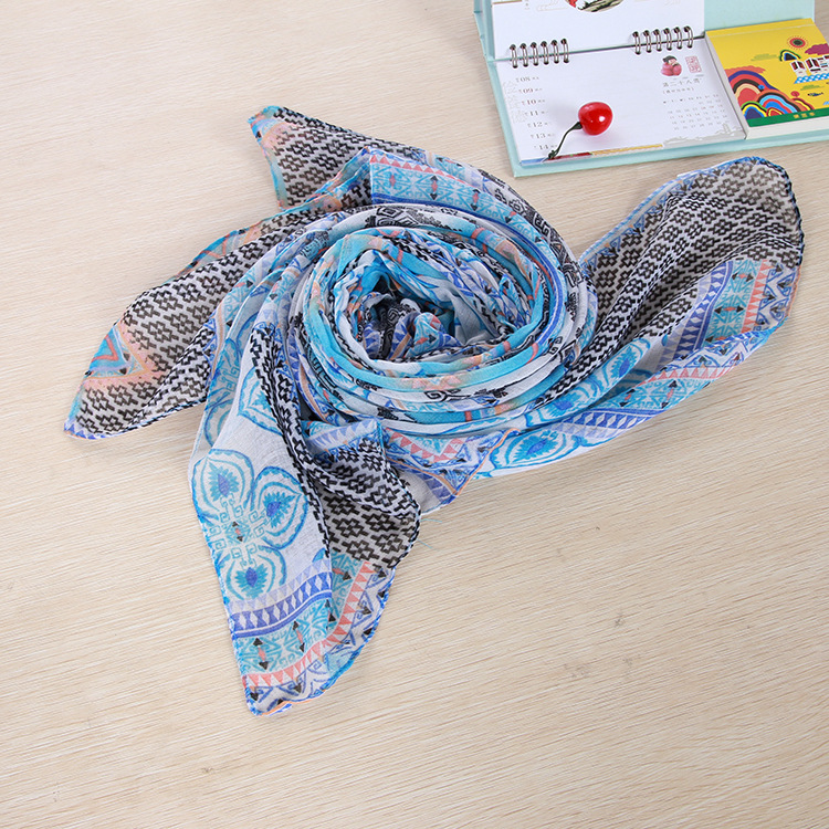 Wholesale thin silk scarf