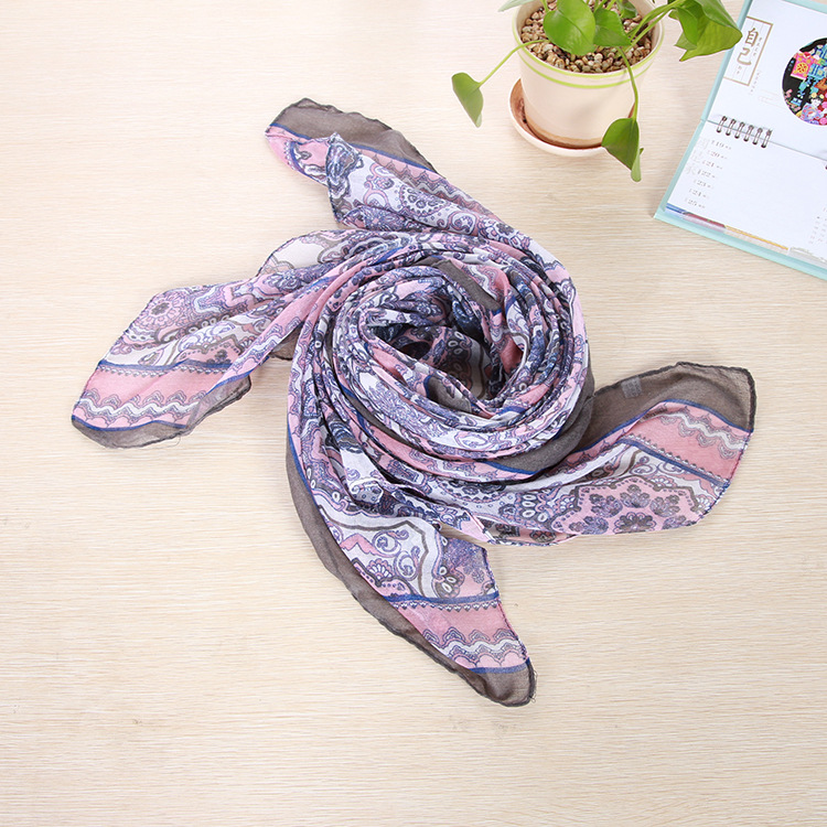 Wholesale silk scarf shawls