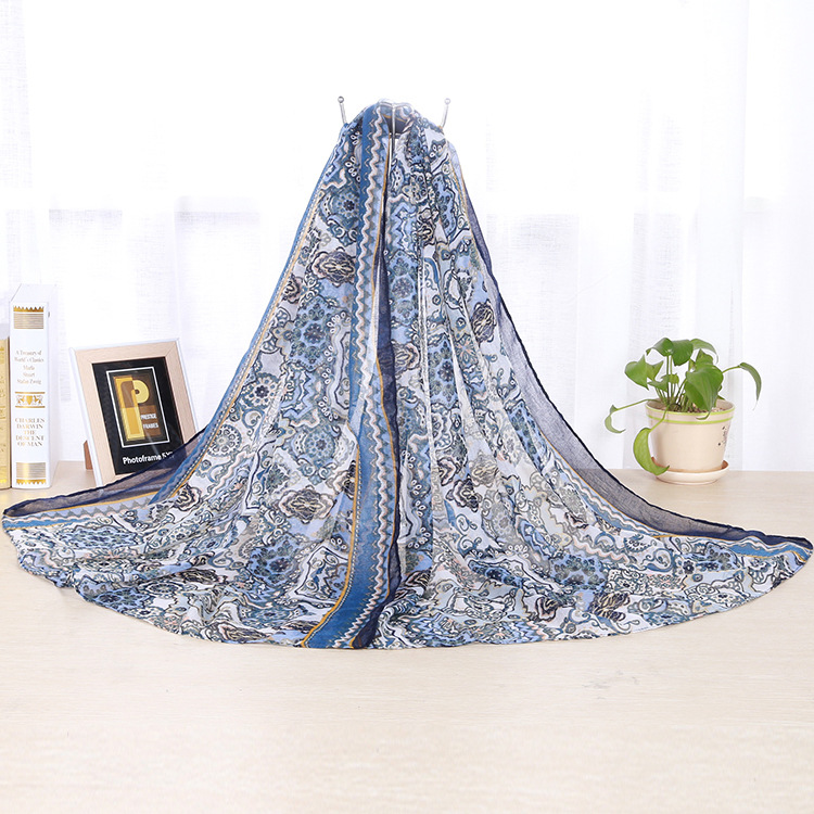 Wholesale silk scarf shawls