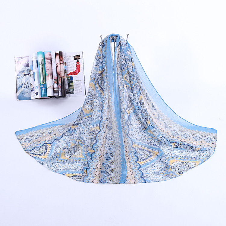 Wholesale graffiti printed scarf
