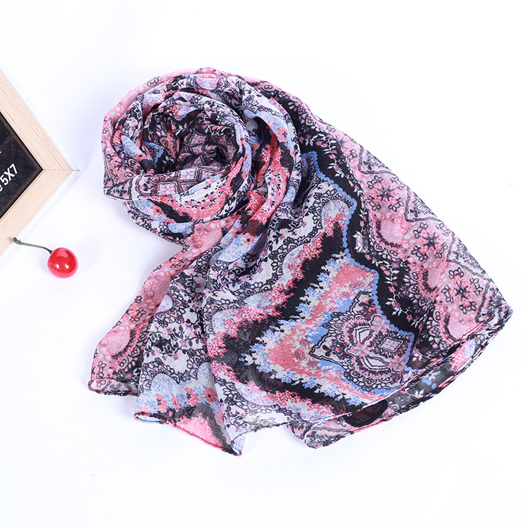 Wholesale graffiti printed scarf