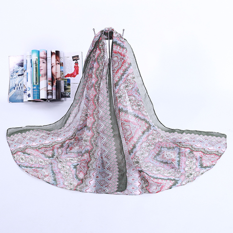 Wholesale graffiti printed scarf