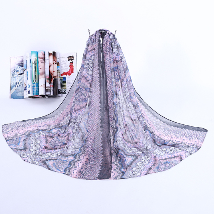 Wholesale graffiti printed scarf
