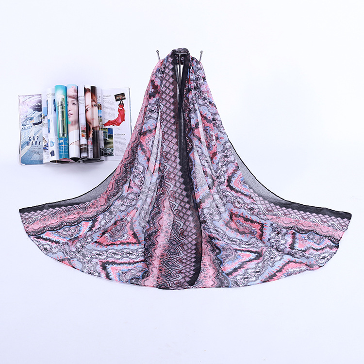 Wholesale graffiti printed scarf