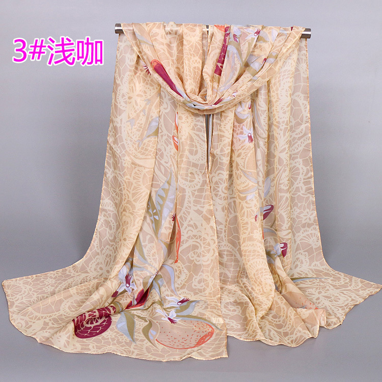 Chiffon fashion scarfs