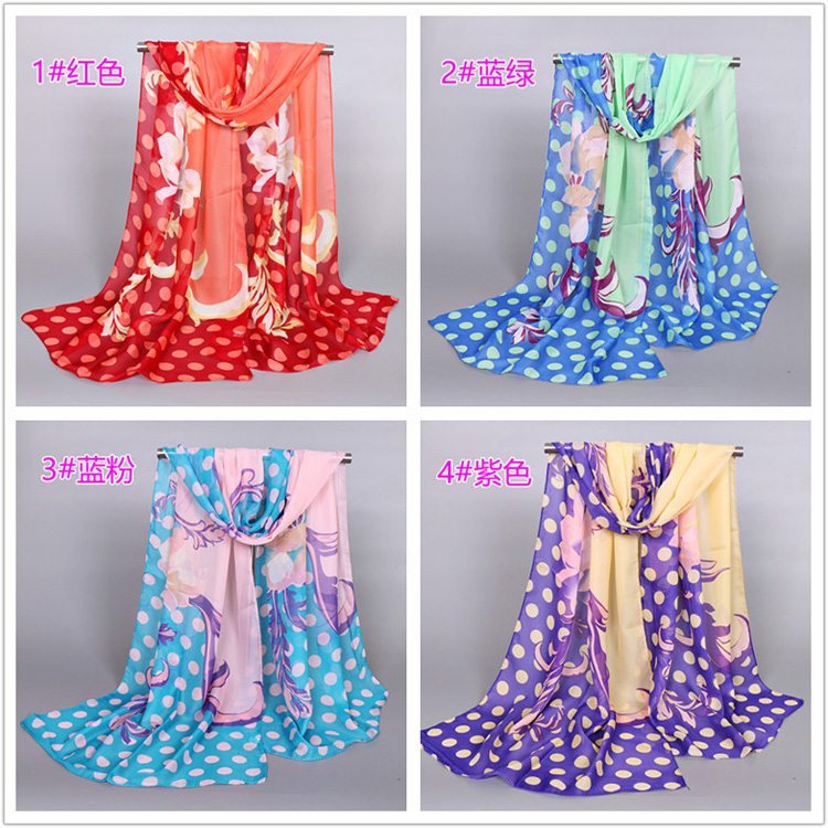 Wholesale dot scarf