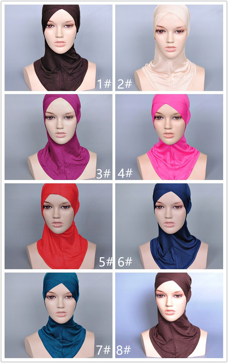 Silk modal head scarf