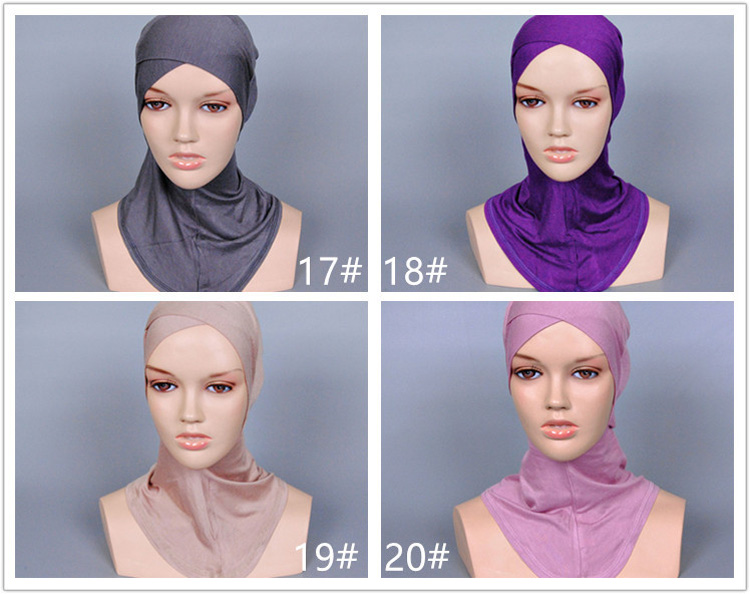 Silk modal head scarf