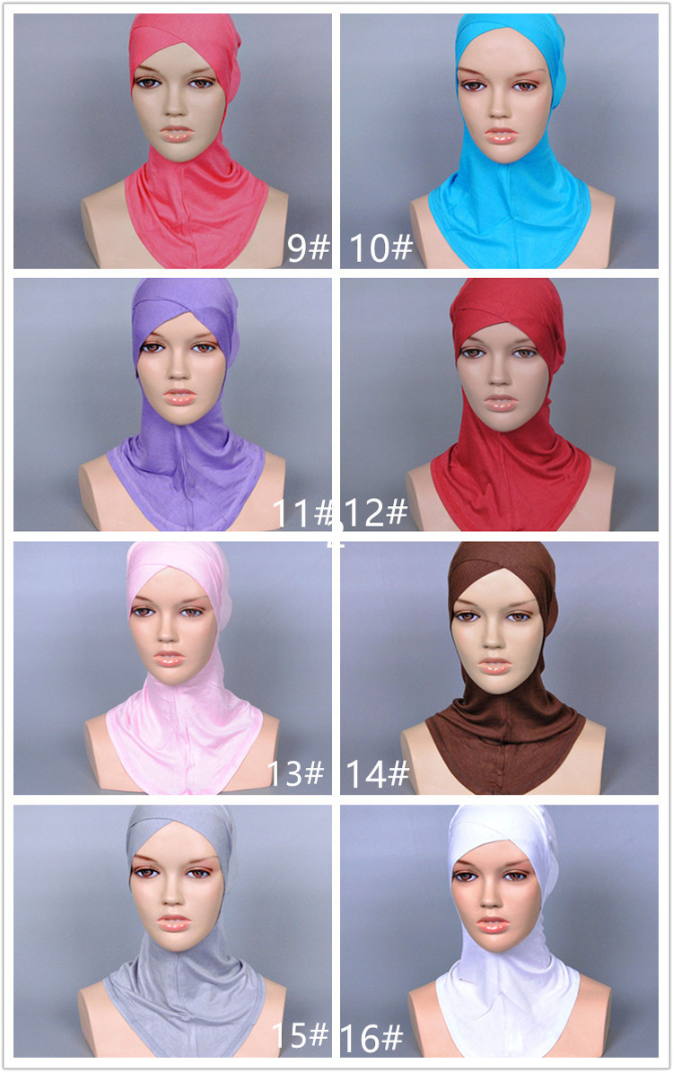Silk modal head scarf