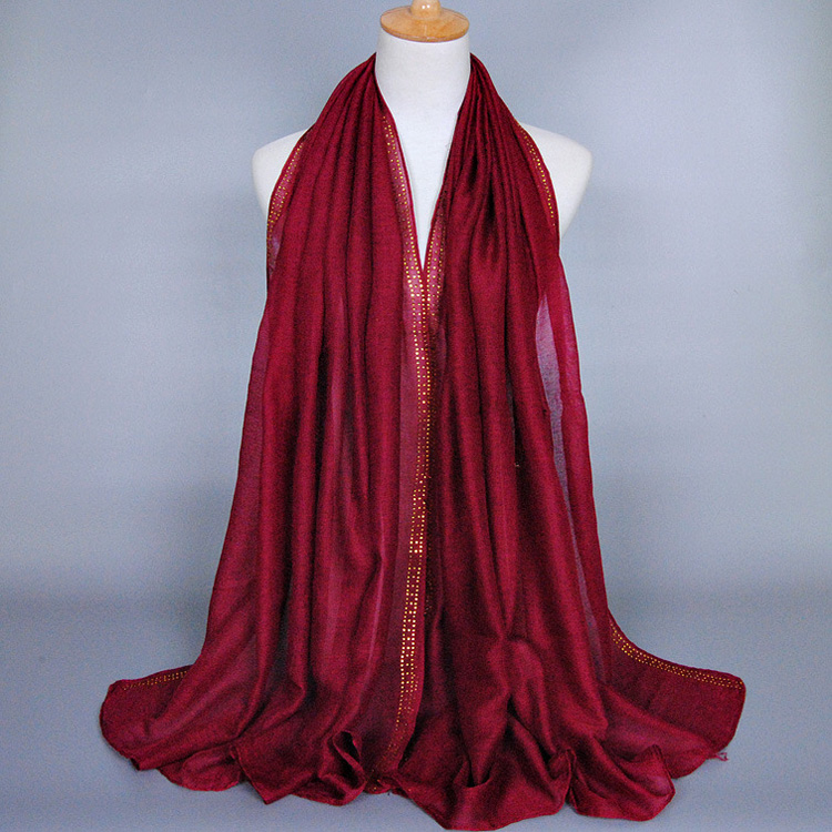 Muslim silk scarf wholesale