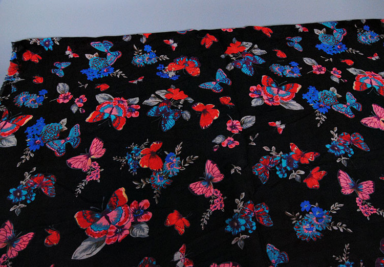 Wholesale butterfly scarf silk