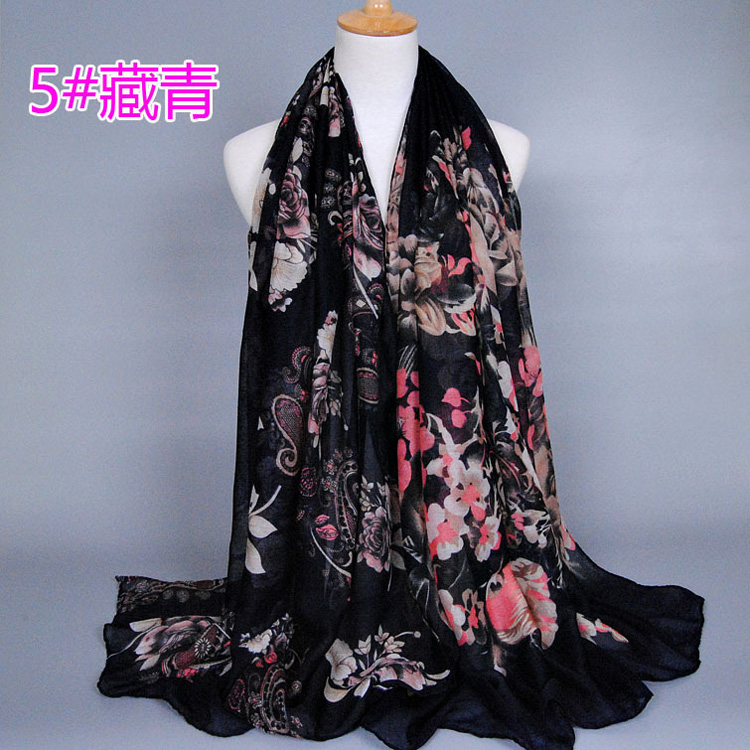 Wholesale peony scarves
