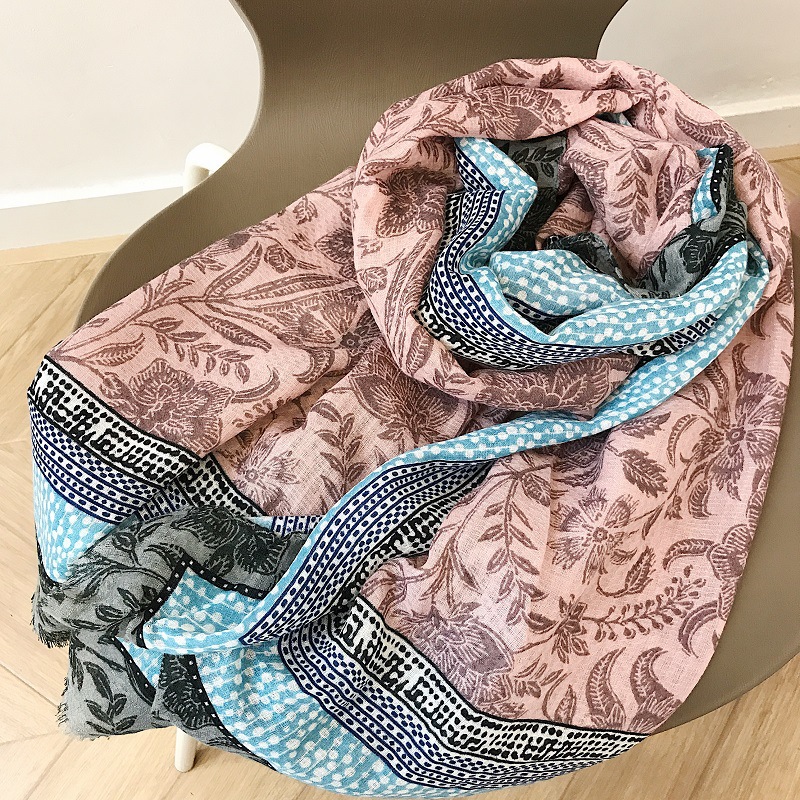 China cotton linen scarf shawl wholesale