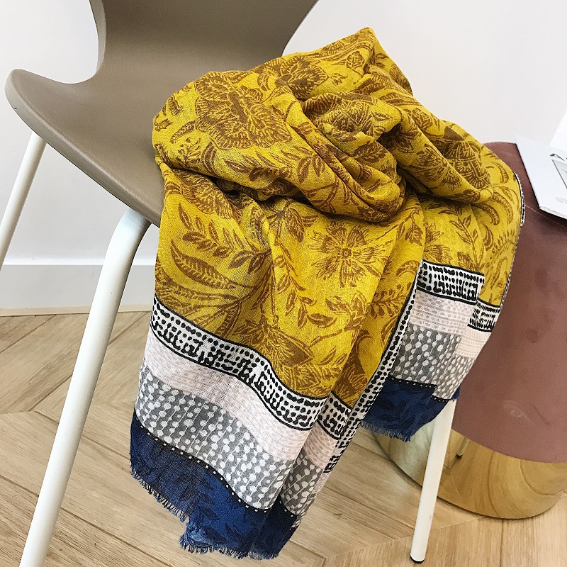 China cotton linen scarf shawl wholesale