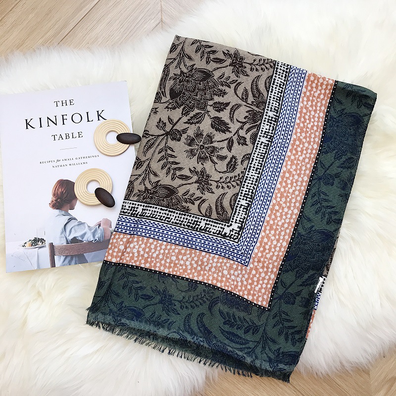 China cotton linen scarf shawl wholesale