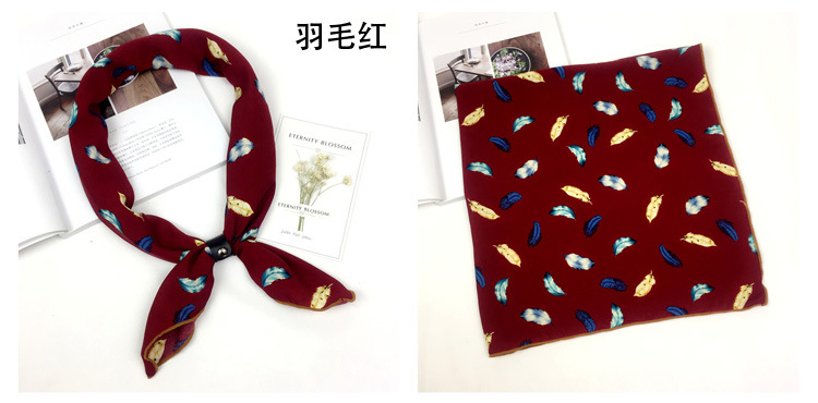 Wholesale Silk scarf 70cm Yiwu square scarf