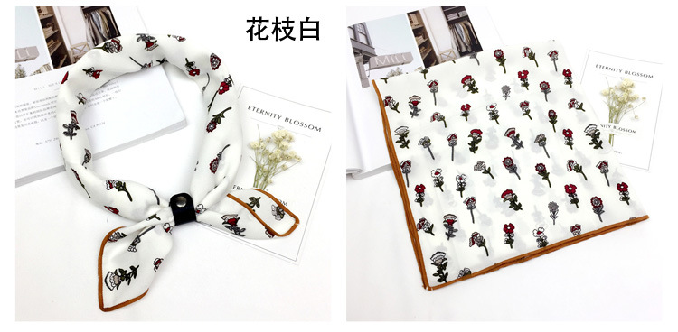 Wholesale Silk scarf 70cm Yiwu square scarf