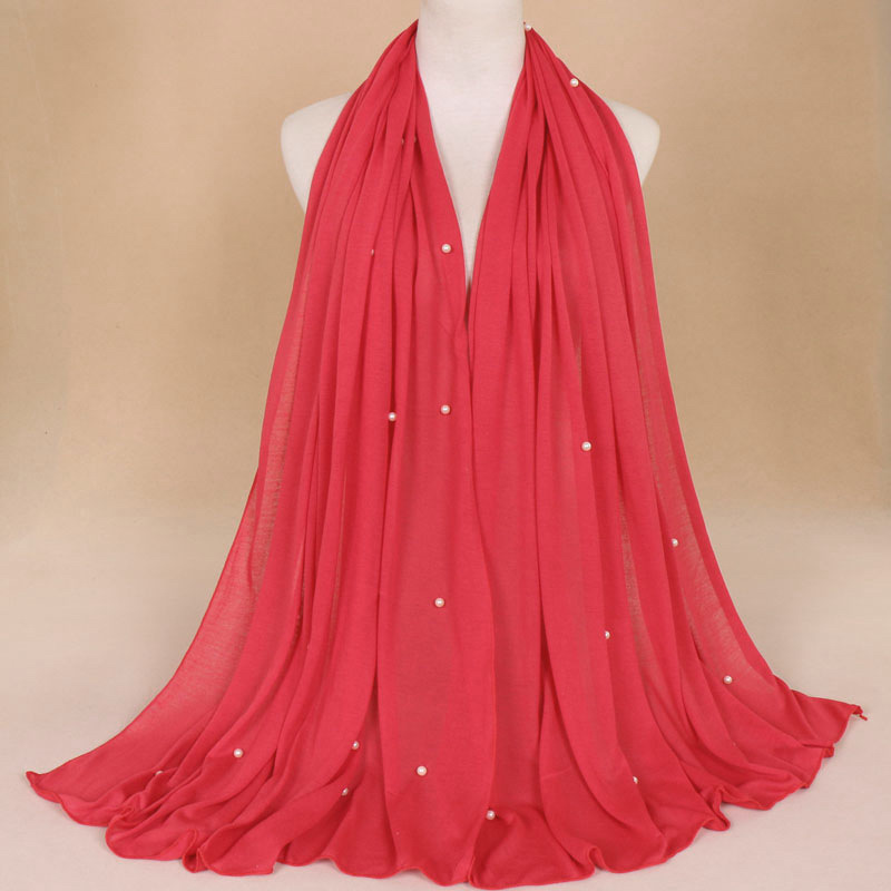 Yiwu Muslim headscarf jersey scarf wholesale
