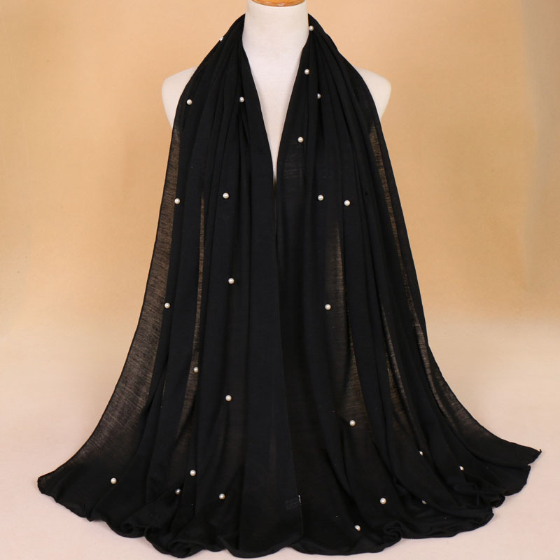 Yiwu Muslim headscarf jersey scarf wholesale