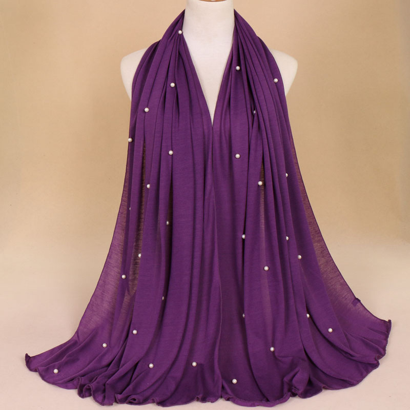 Yiwu Muslim headscarf jersey scarf wholesale