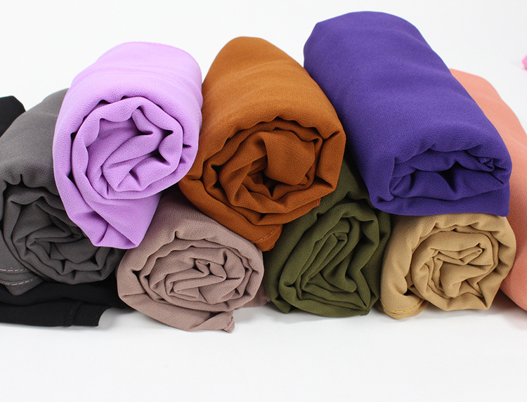 China Muslim Scarf Pearl Chiffon head scarf Wholesale