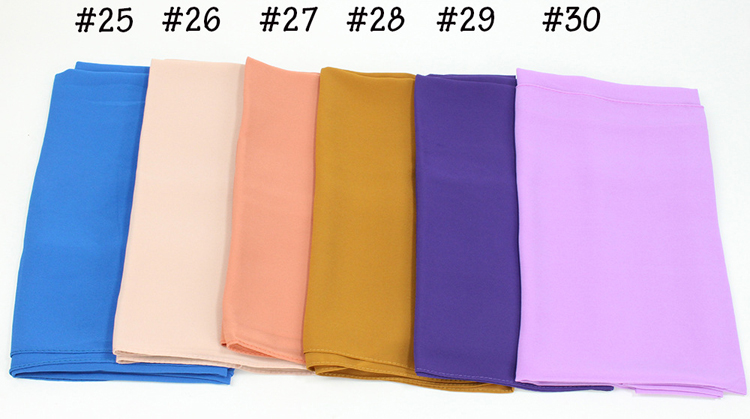China Muslim Scarf Pearl Chiffon head scarf Wholesale