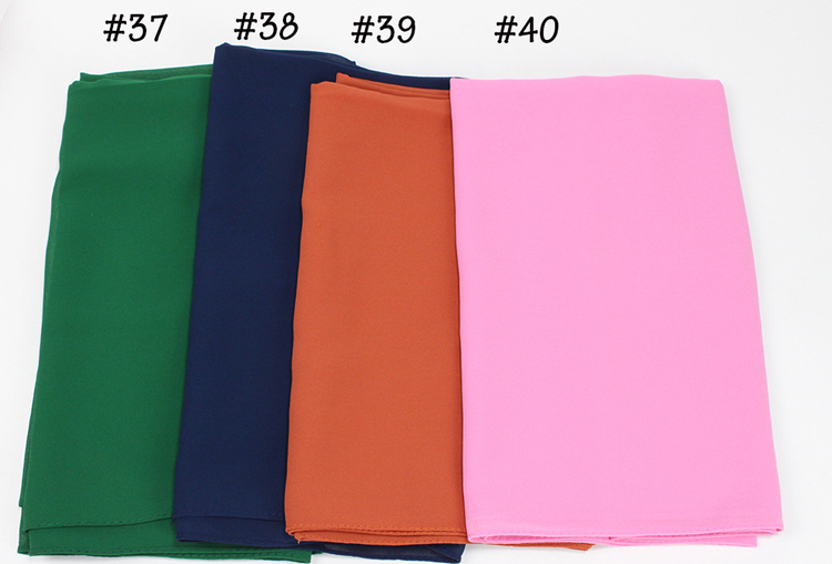China Muslim Scarf Pearl Chiffon head scarf Wholesale