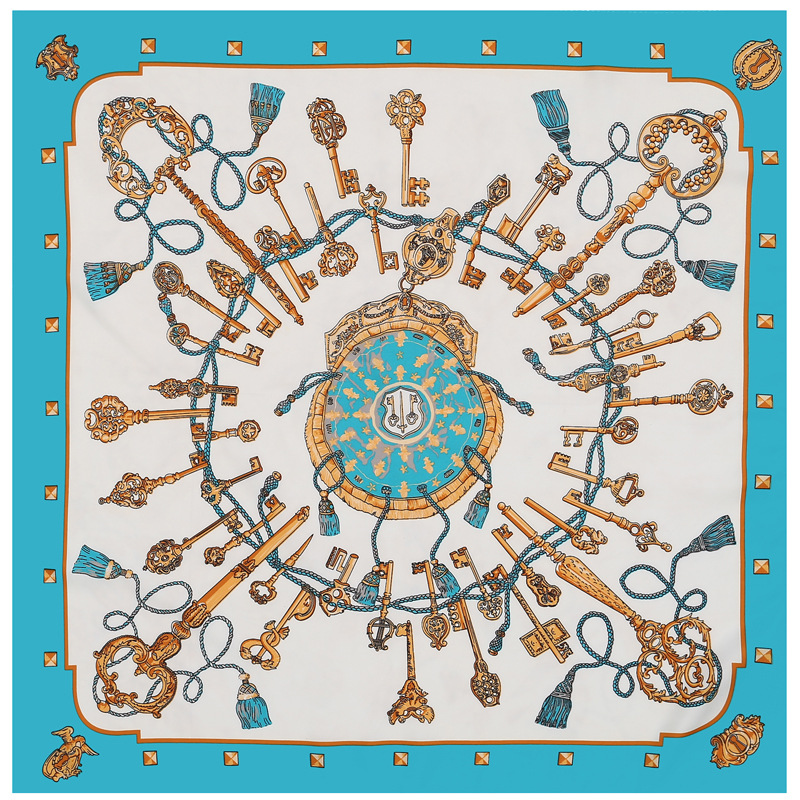 China silk scarf wholesale 70cm