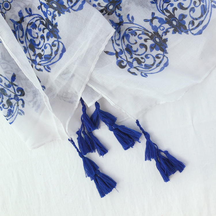 Wholesale Dubai women cotton scarf