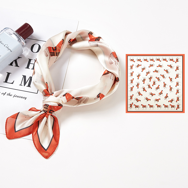 Hangzhou 50cm square scarf printed scarf