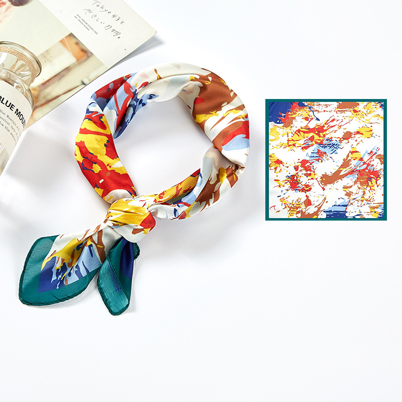 60cm square scarf wholesale silk scarf