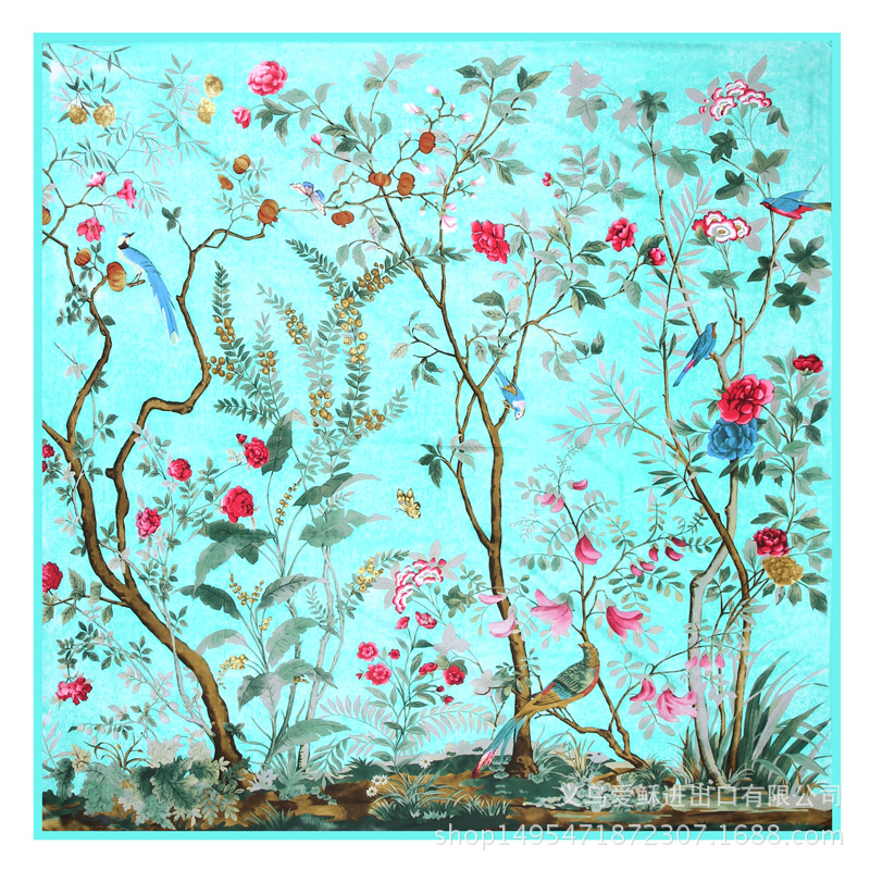 Shawl Amazon 130cm large square scarf
