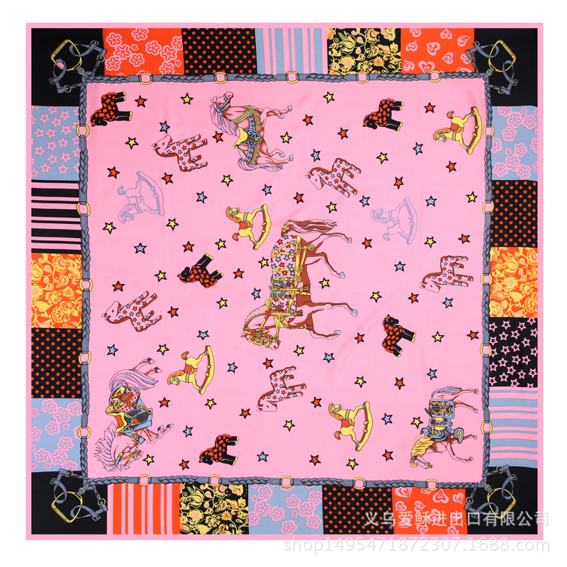 Shawl Amazon 130cm large square scarf
